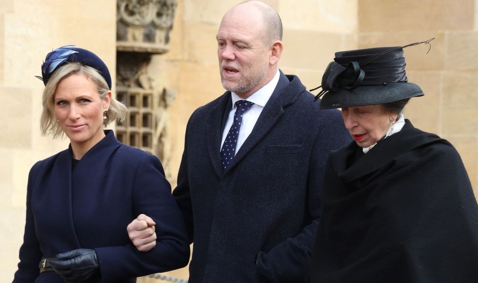 Mike Tindall and Zara Tindall