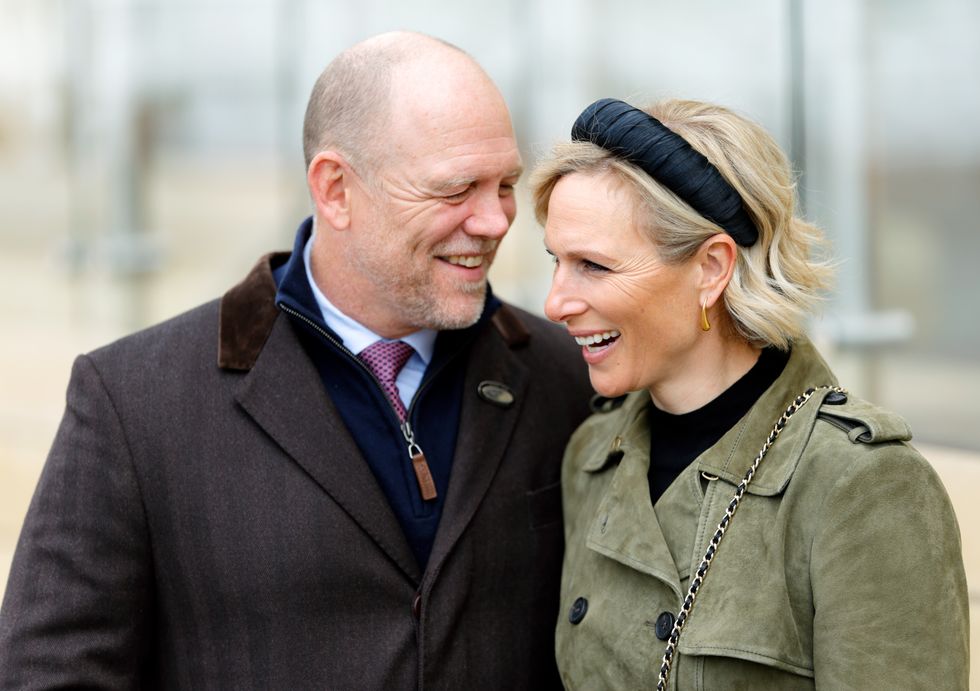 Mike Tindall and Zara Tindall