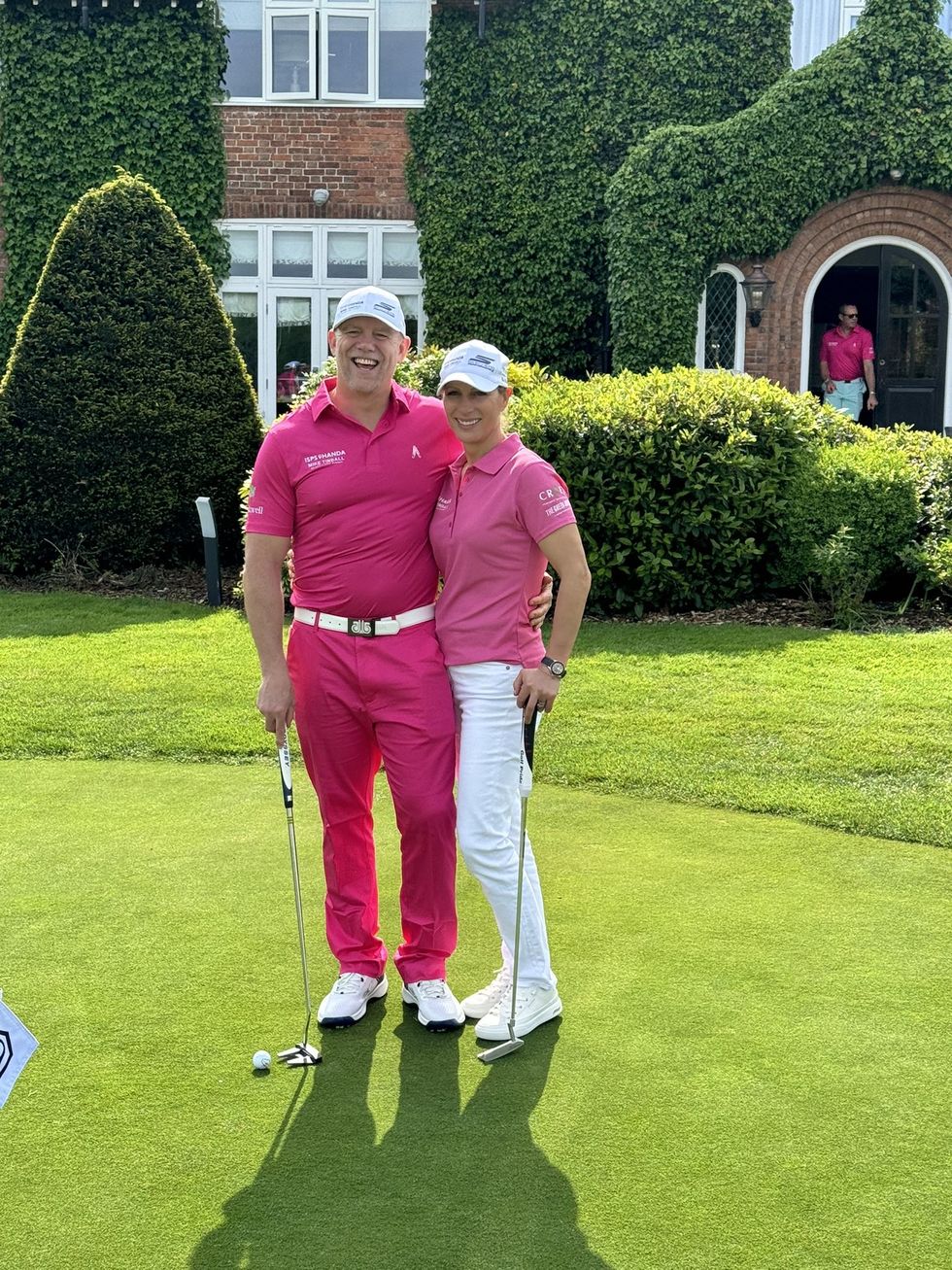 Mike Tindall and Zara Tindall