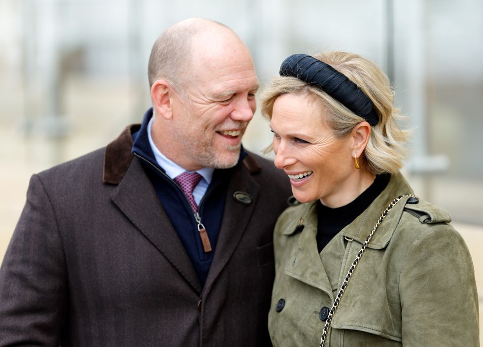 Mike Tindall and Zara Tindall