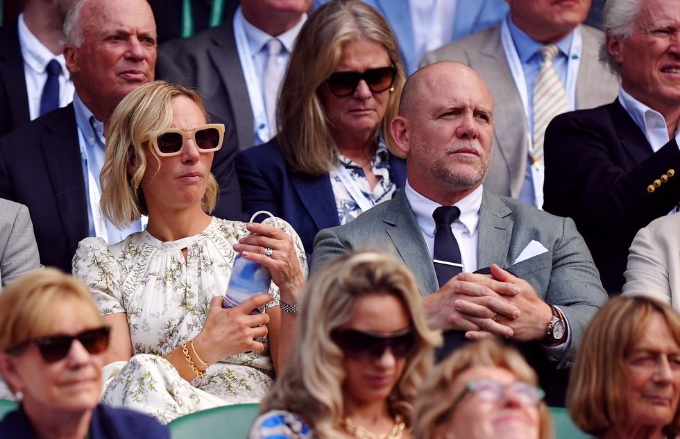 Mike Tindall and Zara Tindall