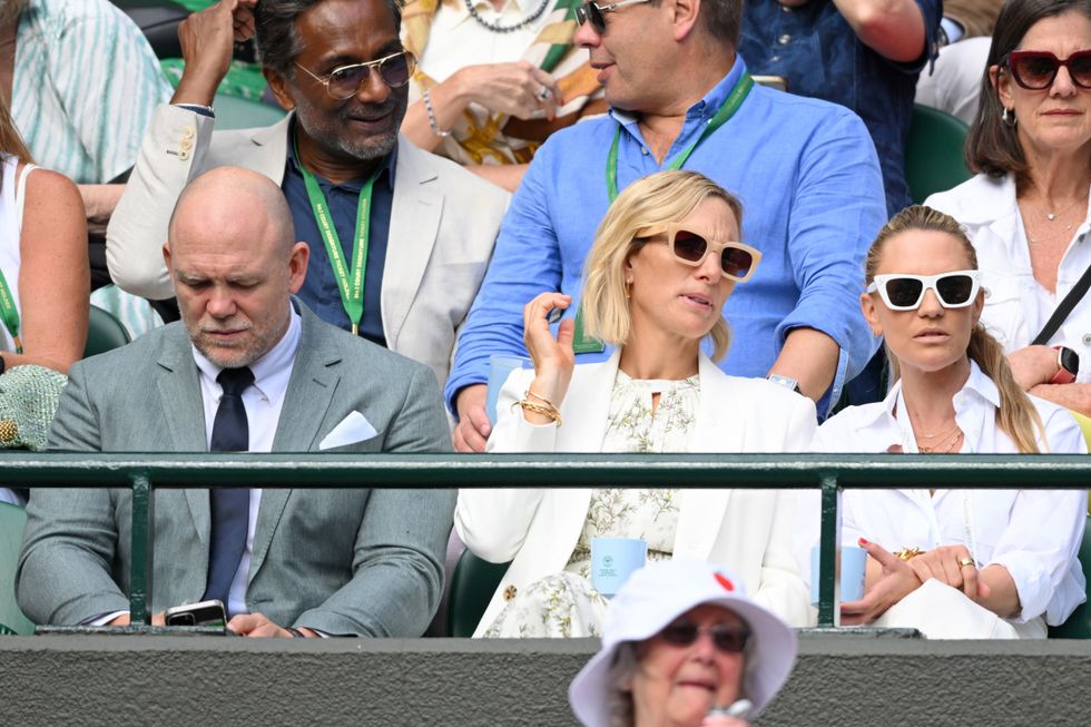 Mike Tindall and Zara Tindall