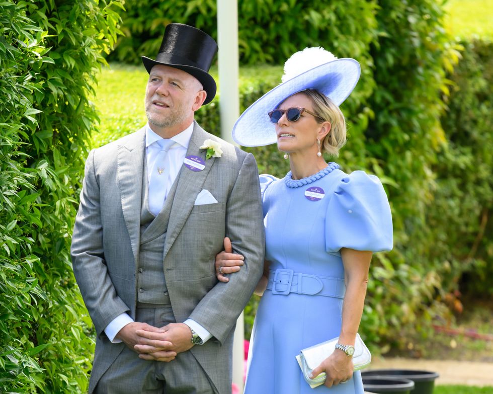 Mike Tindall and Zara Tindall