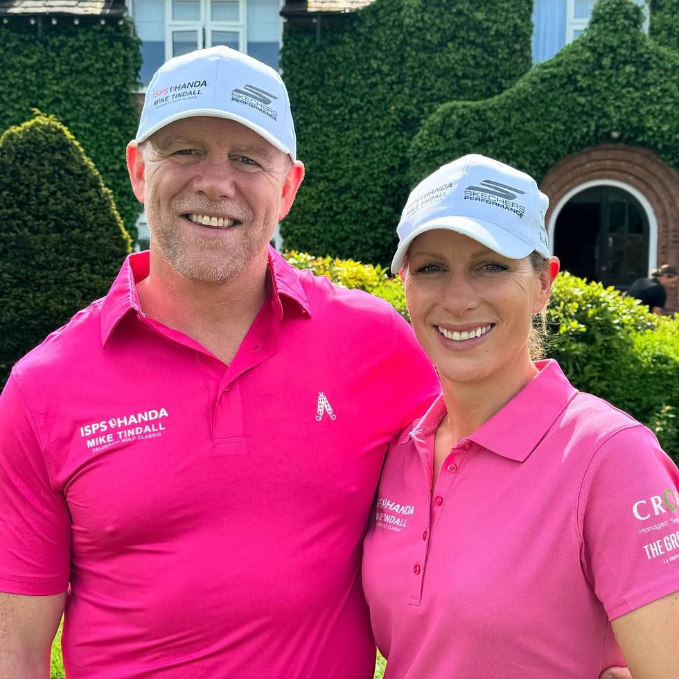 Mike Tindall and Zara Tindall