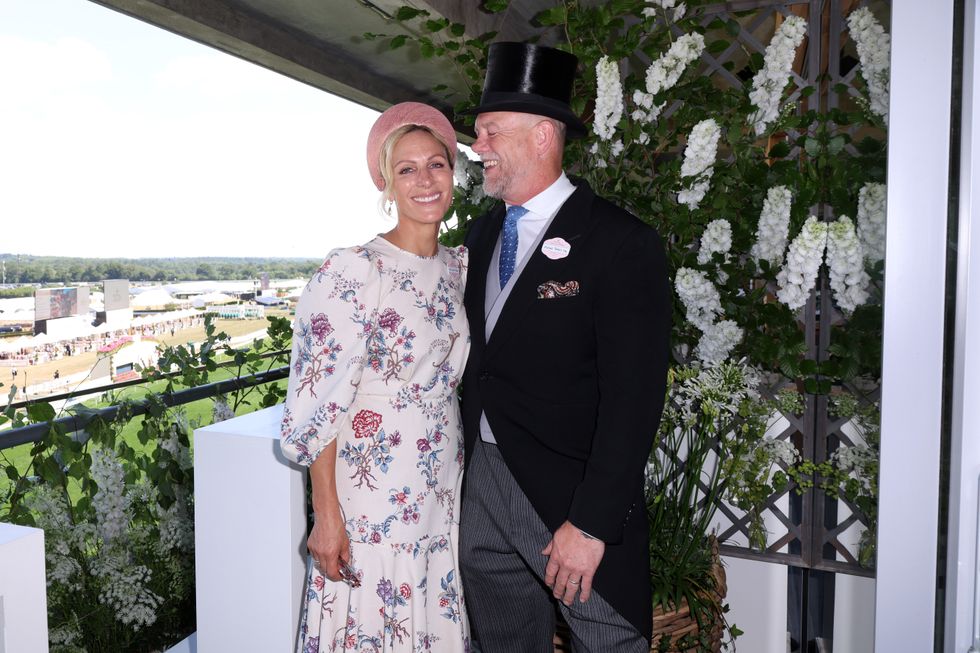 Mike Tindall and Zara Tindall