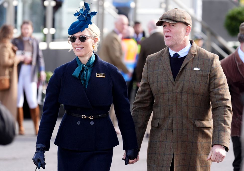 Mike Tindall and Zara Tindall
