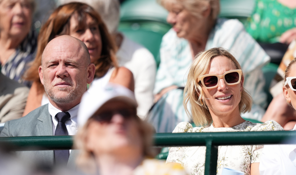 Mike Tindall and Zara Tindall