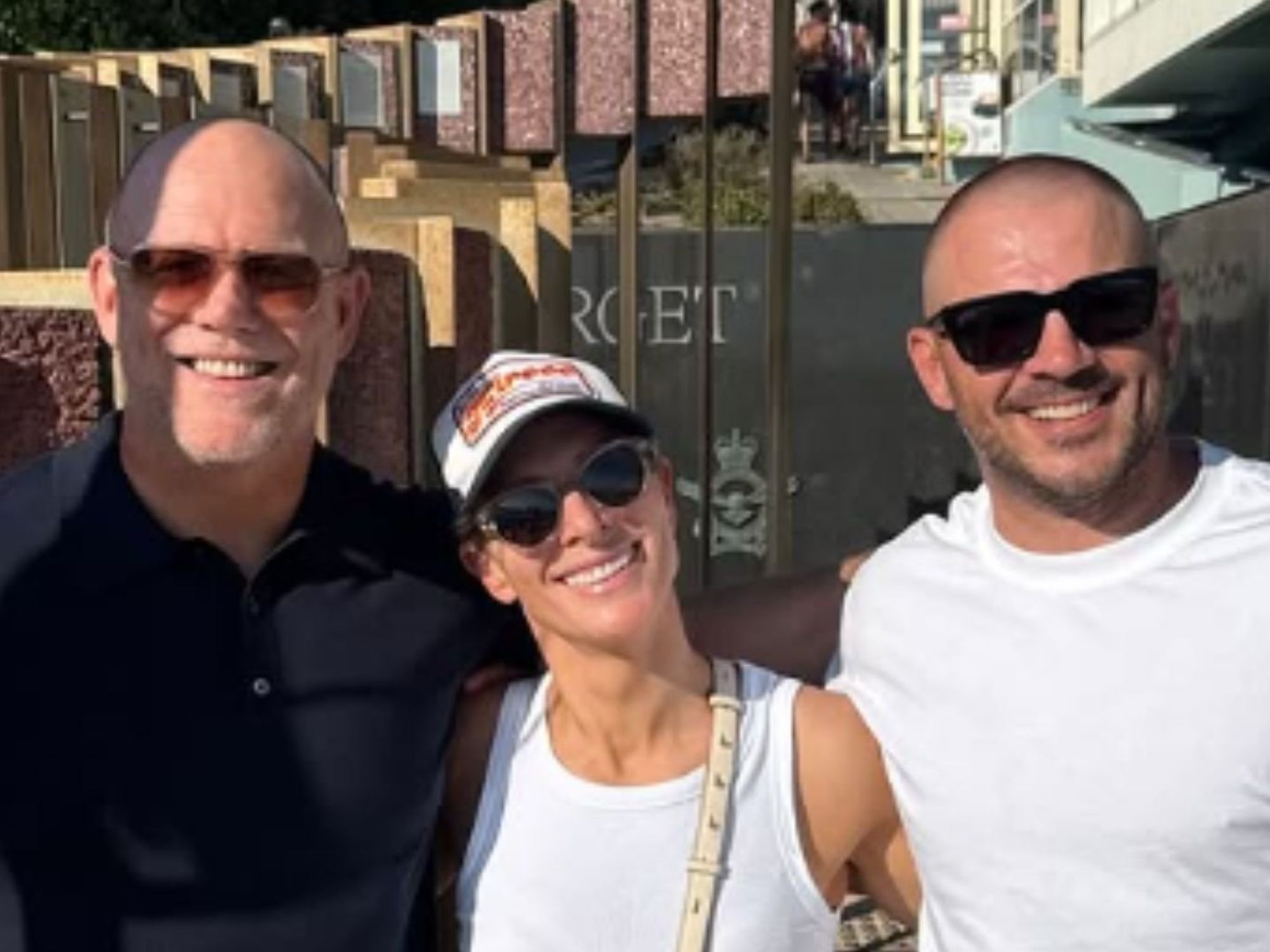 Mike Tindall, Zara Tindall, Drew Mitchell