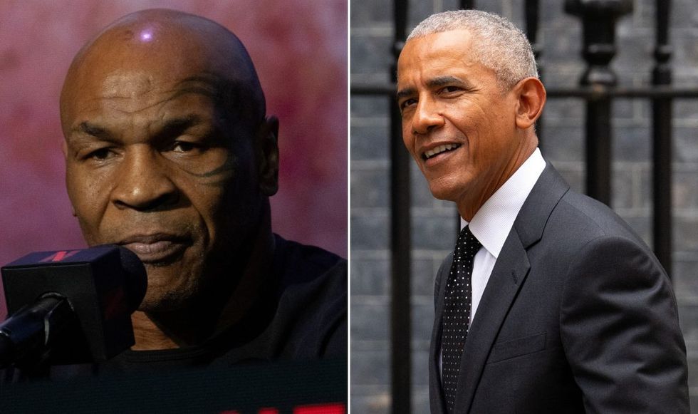 Mike Tyson Barack Obama