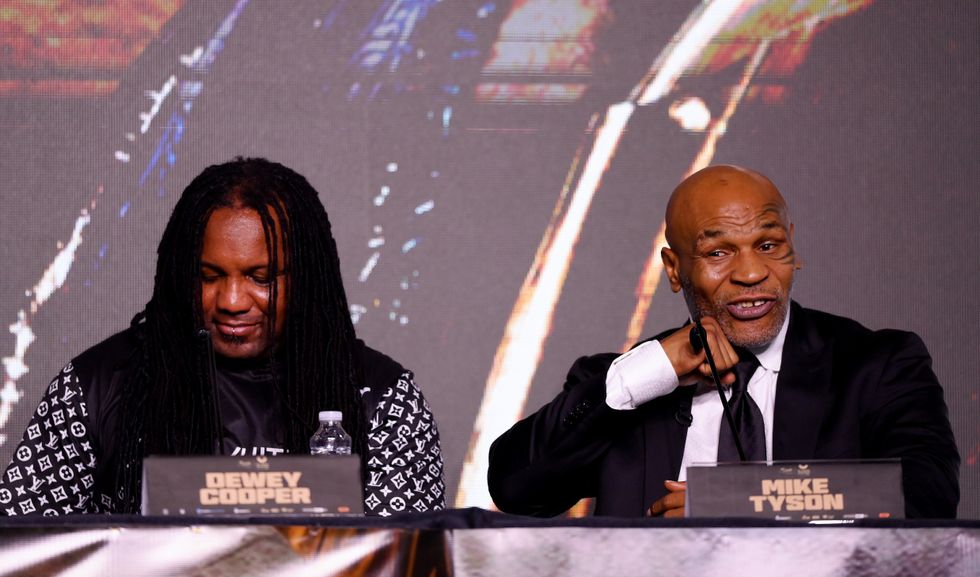 Mike Tyson Dewey Cooper