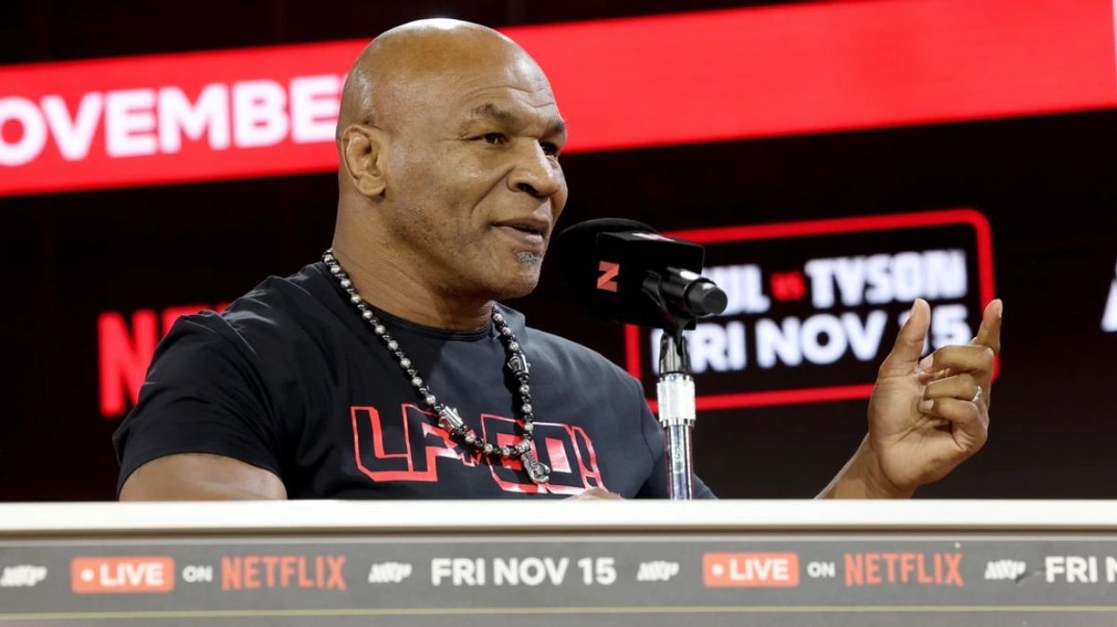 Mike Tyson doesn't think Anthony Joshua can beat Tyson Fury