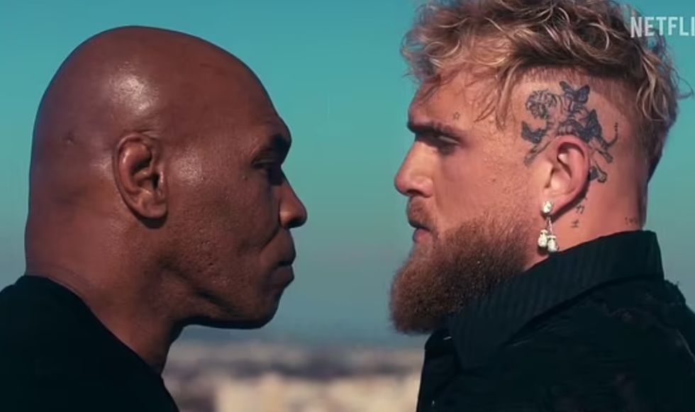 Mike tyson jake paul sparring match
