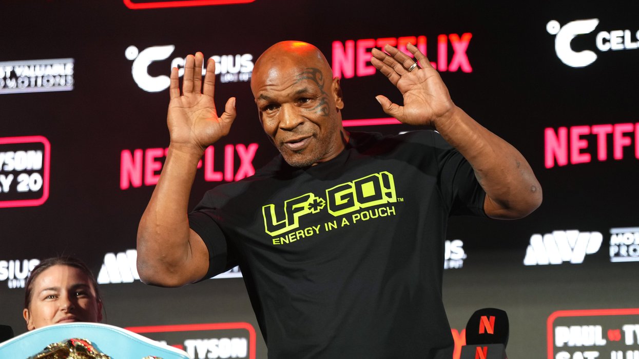 Mike Tyson says he is feeling 100 per cent