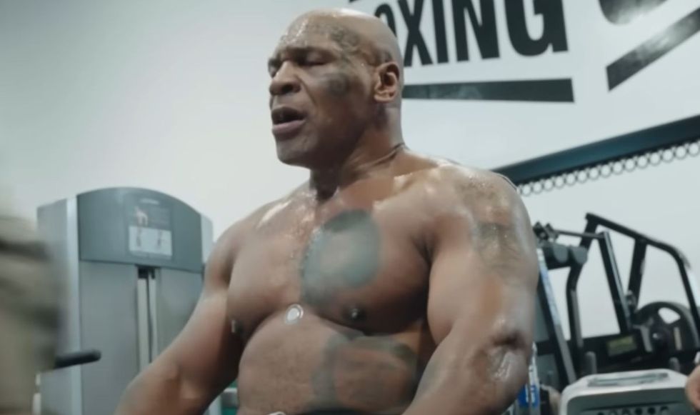 Mike Tyson was pushing himself to his limits