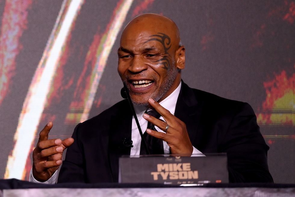 Mike Tyson will be 58 years old when the fight takes place