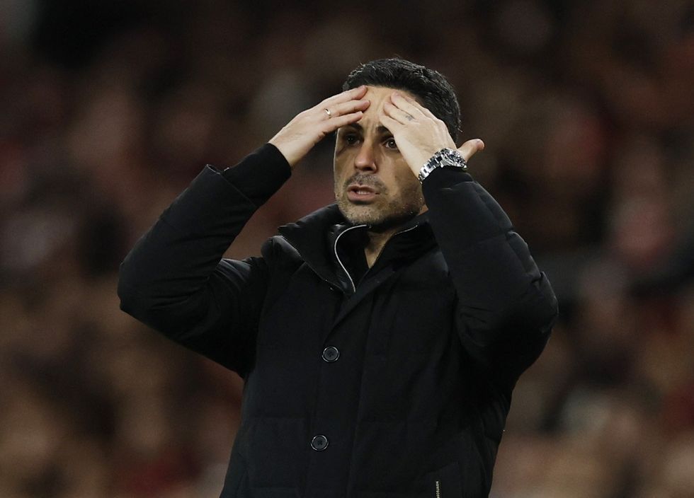 Mikel Arteta admitted Arsenal face another nervous wait over key personnel after injuries to Cristhian Mosquera and Declan Rice marred their 2\u20130 victory over Brentford, a result that moved the club five points clear at the top of the Premier League table