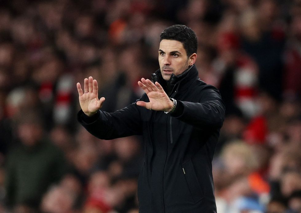 Mikel Arteta Arsenal Man City