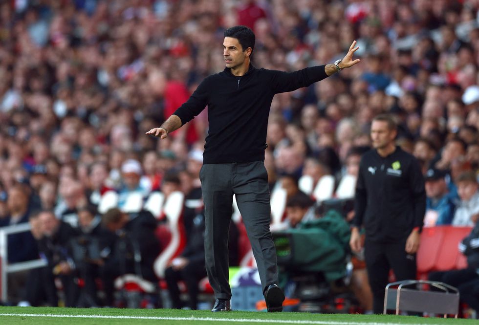 Mikel Arteta Arsenal Man City