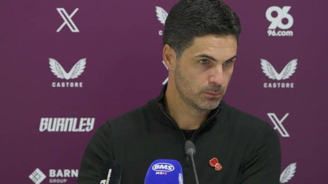 Former Arsenal star returns to training eight years after record-breaking exit as Gunners surge six points clear