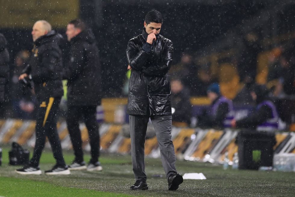 Mikel Arteta's side have won just twice in their last seven Premier League matches