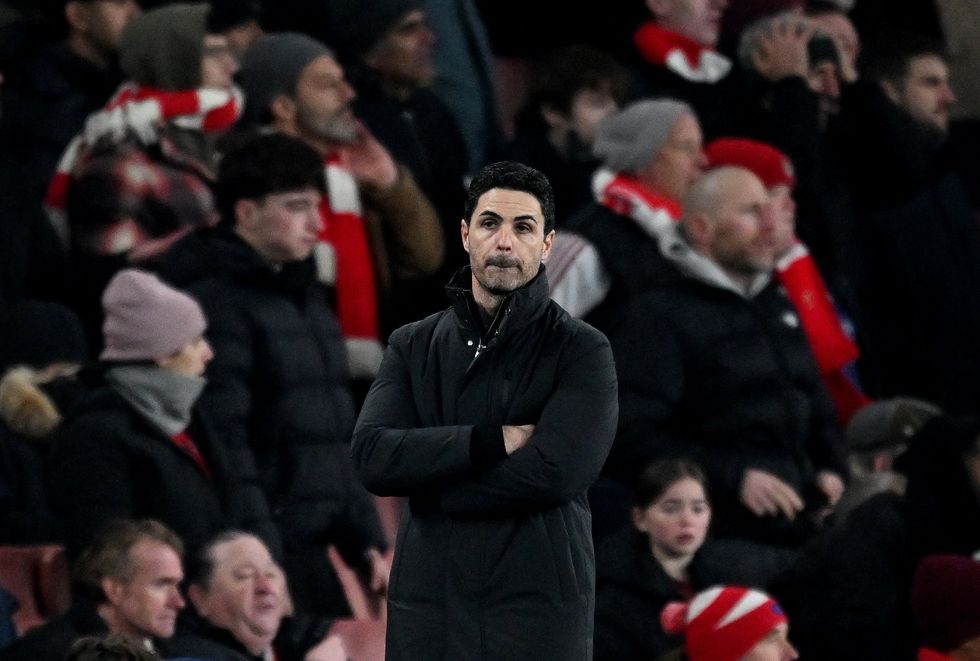 Mikel Arteta's side suffered a late defeat to Manchester United