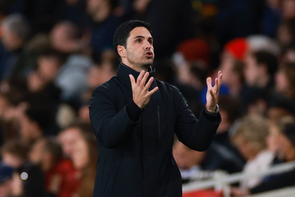 Mikel Arteta was furious at the decision not to give Arsenal a late penalty