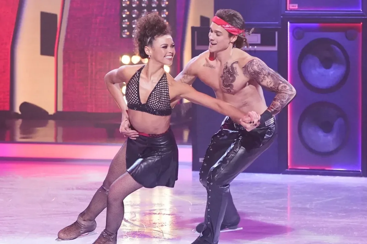 Miles Nazaire and Vanessa Bauer