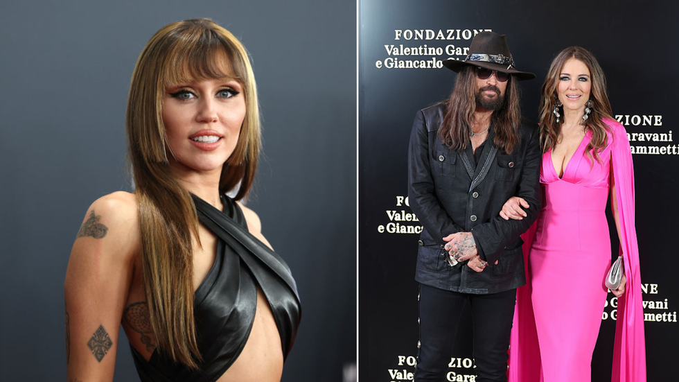 Miley Cyrus / Billy Ray & Elizabeth Hurley
