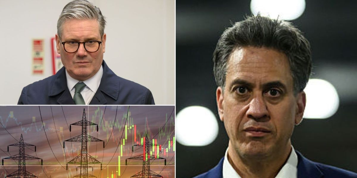 NextImg:Miliband's postcode pricing plan under fire as Starmer steps in amid fears of higher energy bills