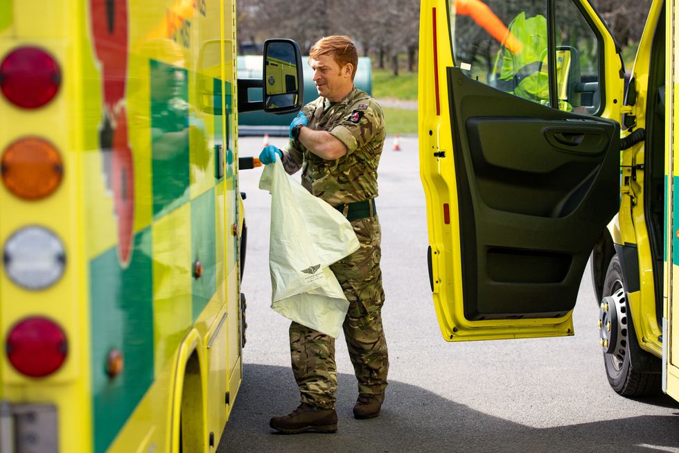 Military personnel may have to drive ambulances as paramedics prepare to strike.