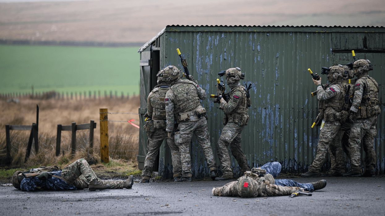 Military training exercise