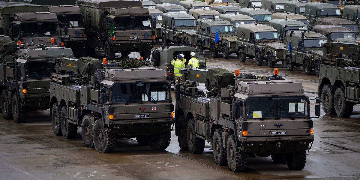 NextImg:Britain sends 1,500 troops to Poland amid largest Nato exercise since Cold War following Trump's comments