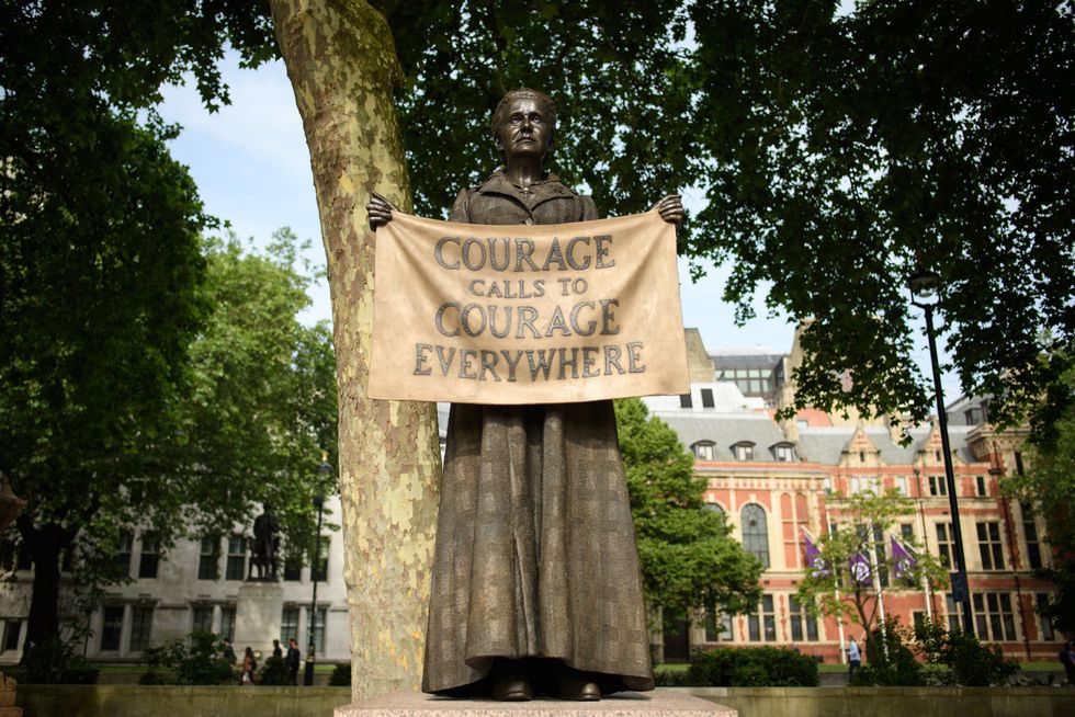 Millicent Fawcett statue