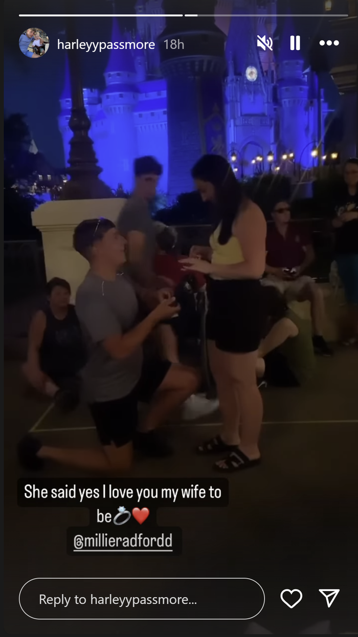 Millie Radford and Harley Passmore