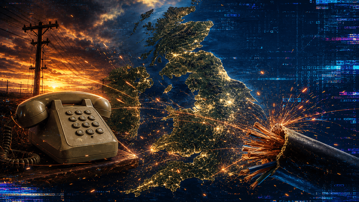 Millions of Britons ditch traditional landlines for broadband-powered phones ahead of UK 'switch off'