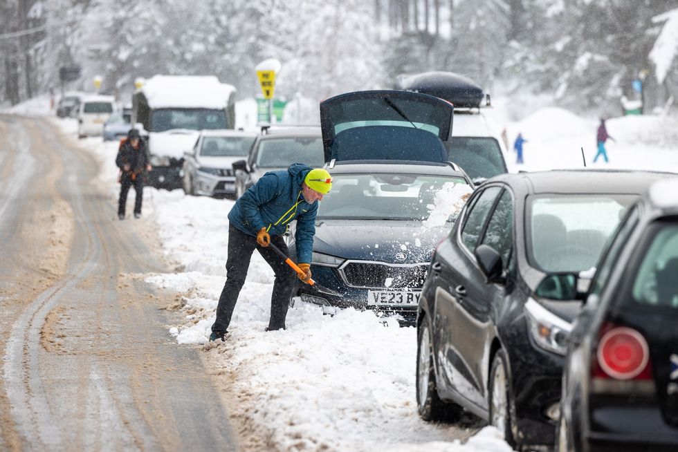 Millions of drivers have been issued a weather warning before travelling tomorrow