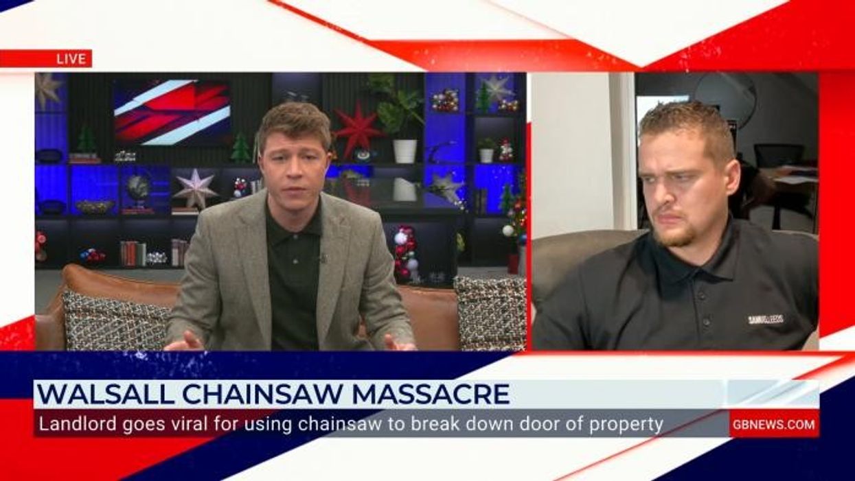 ‘I’m the most compassionate landlord in Britain!’ UK property mogul defends viral chainsaw ‘stunt’