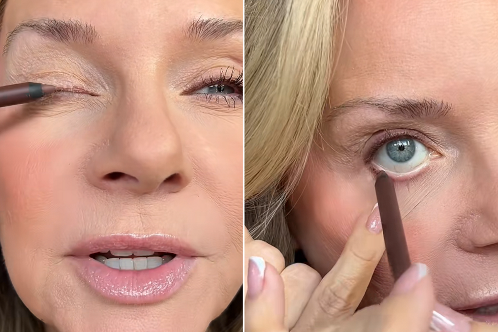 Mimi sharing her summer eye look