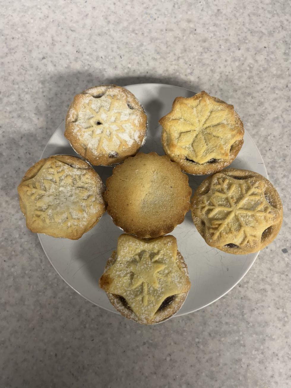 Mince pies from each retailer