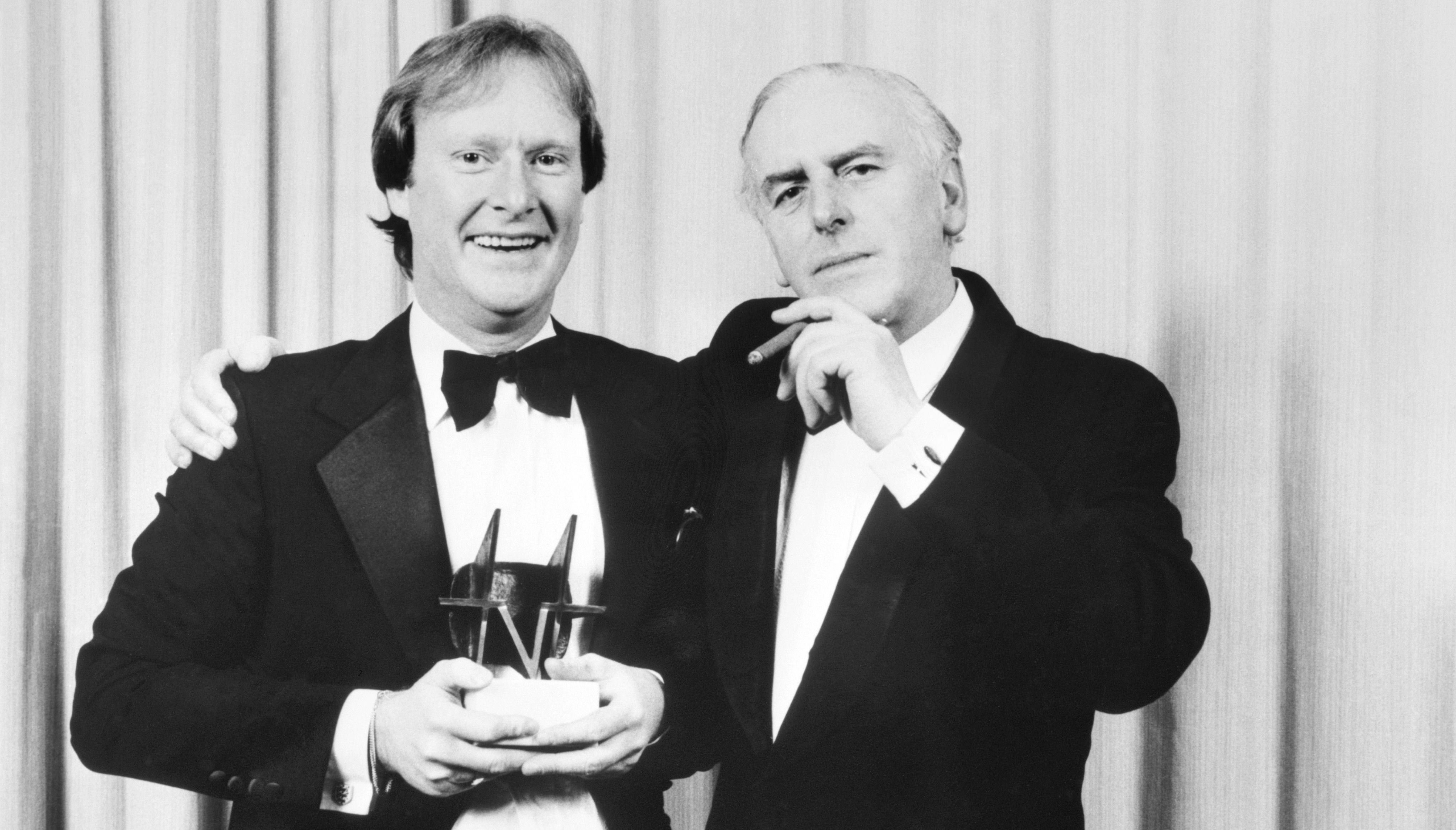 Minder stars, Dennis Waterman (left) and George Cole