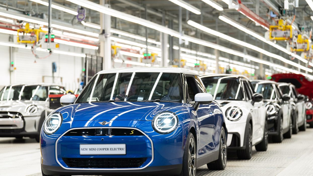 Mini electric vehicle production line