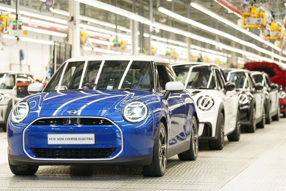 Mini's UK electric vehicle factory