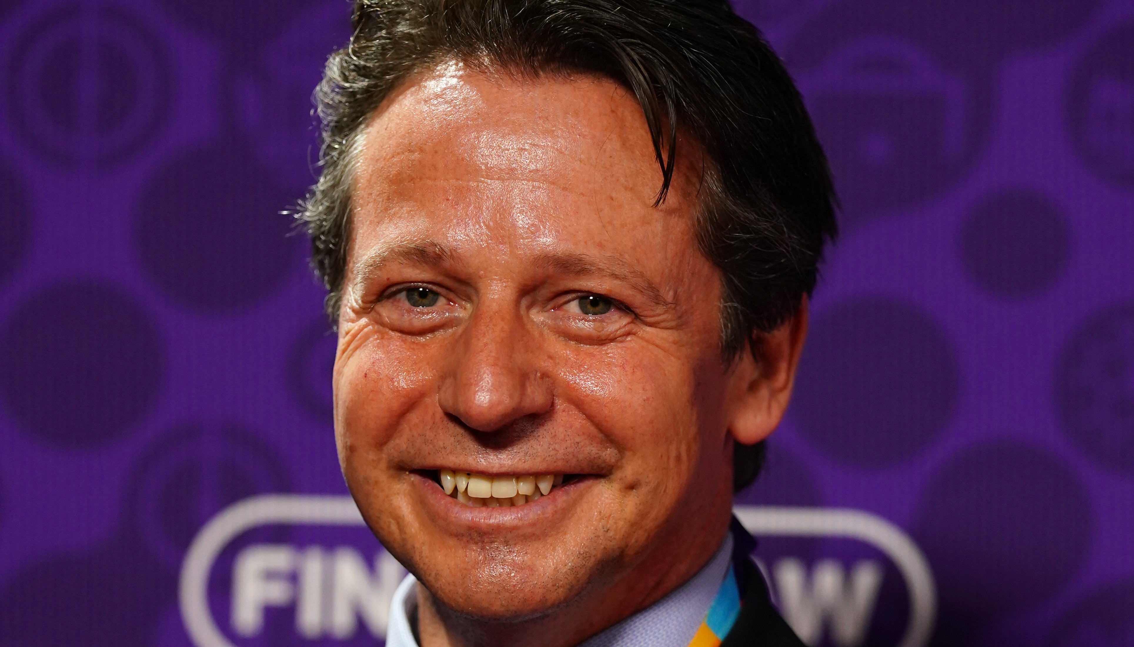 Minister for Sport Nigel Huddleston during the UEFA Women's Euro 2022 draw.