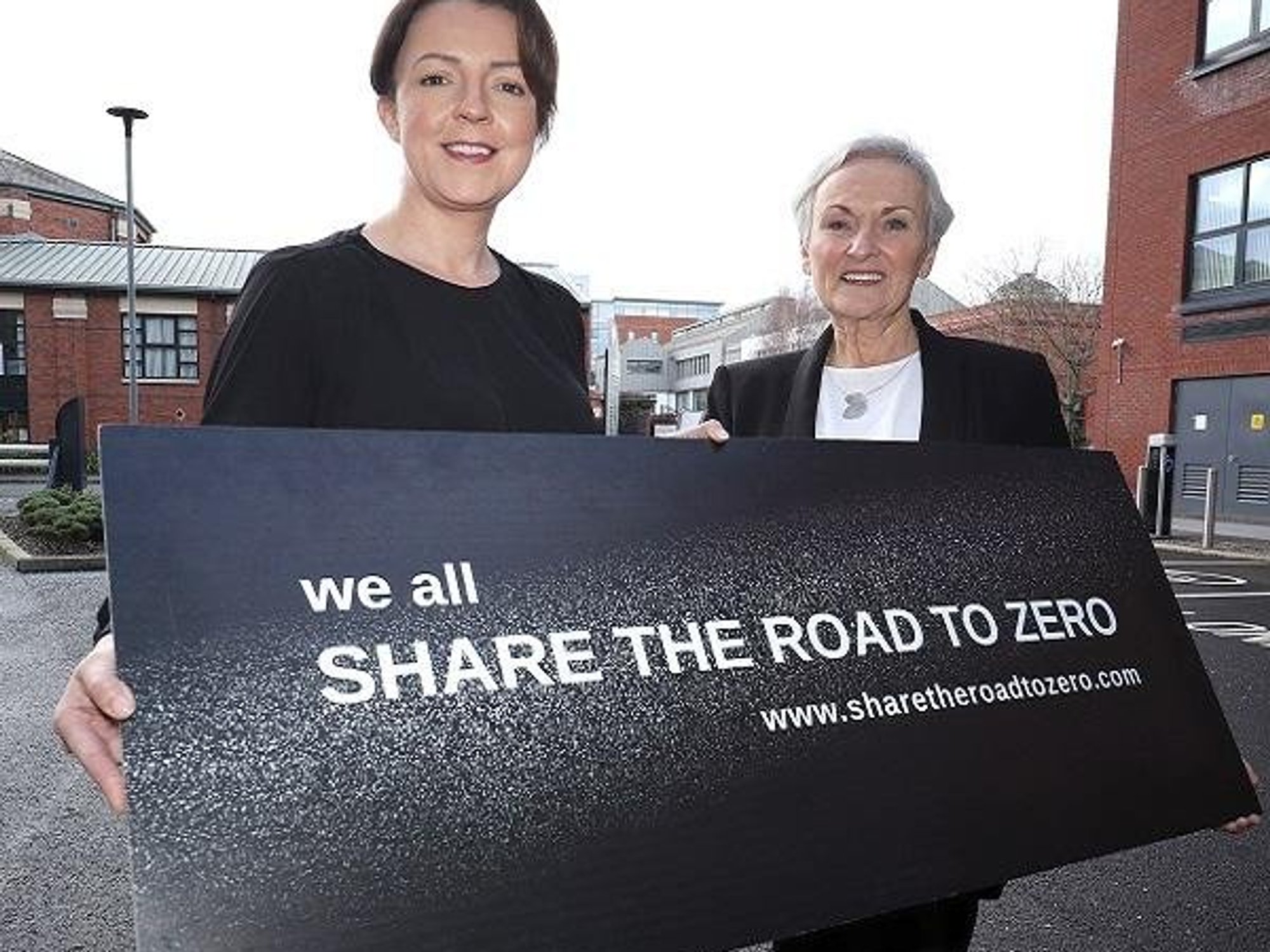 Minister Kimmins and Siobhan Casey