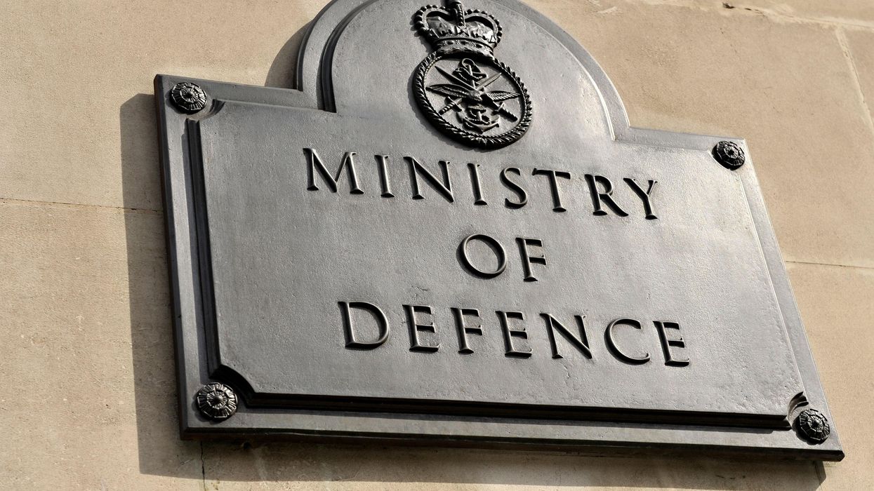 Ministry of Defence sign
