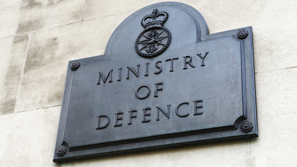 Ministry of Defence sign
