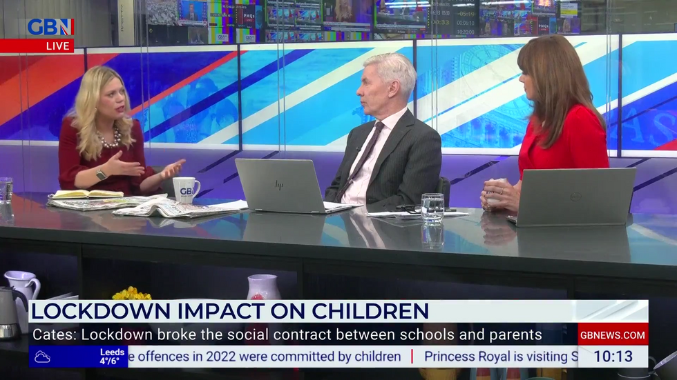 Miriam Cates, Andrew Pierce and Bev Turner