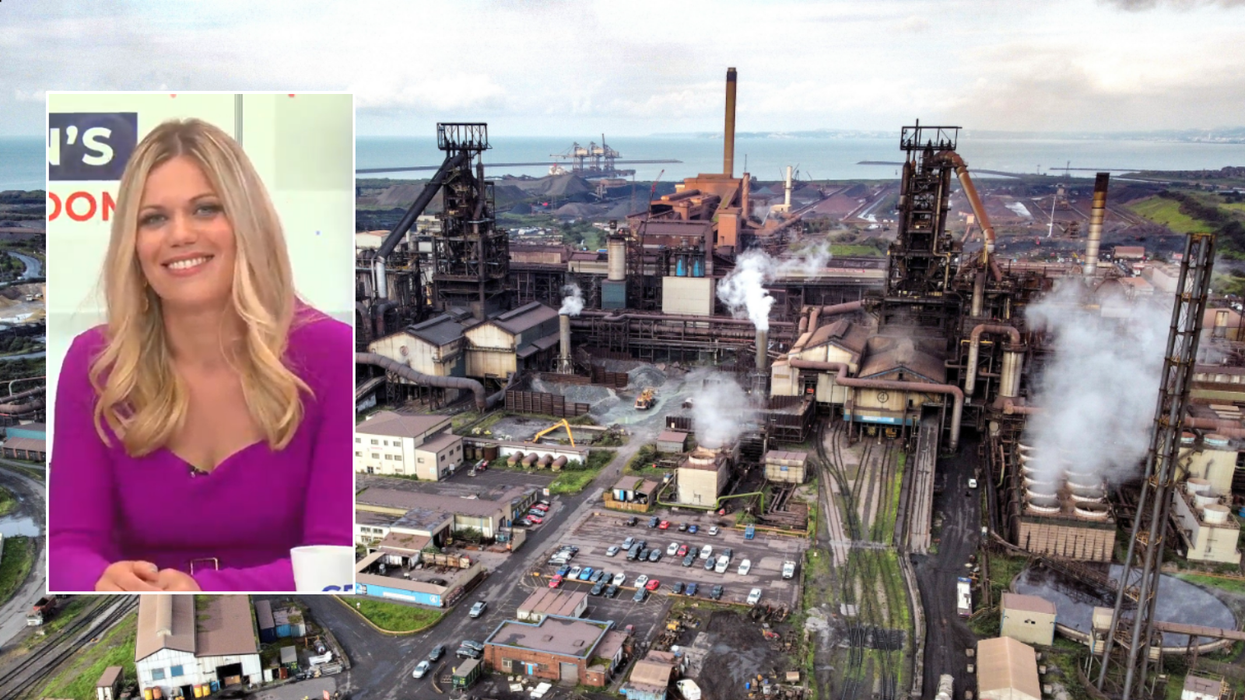 Miriam Cates, Port Talbot steelworks