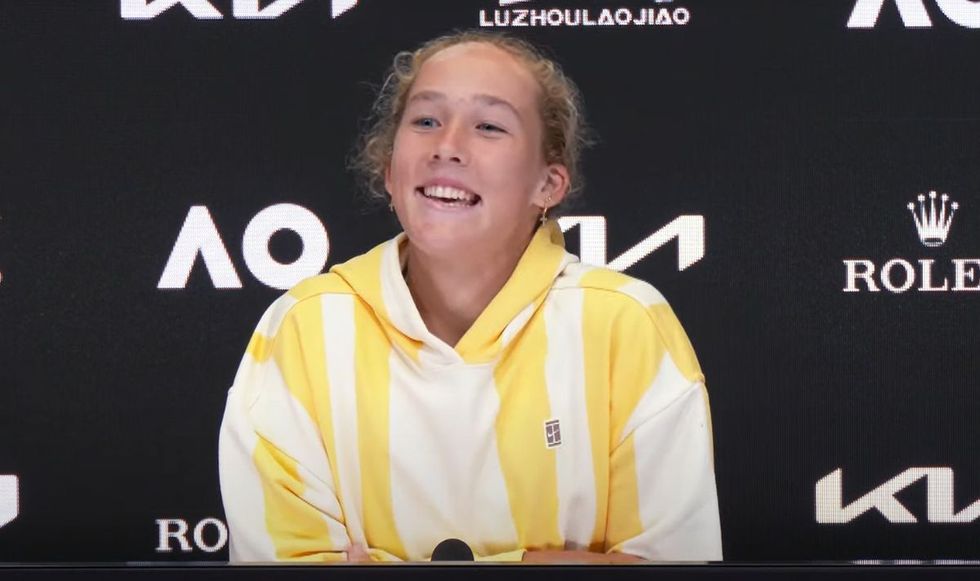 Mirra Andreeva was delighted that Andy Murray tweeted about her