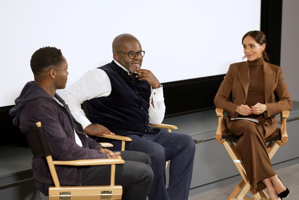 Misan Harriman and Meghan Markle